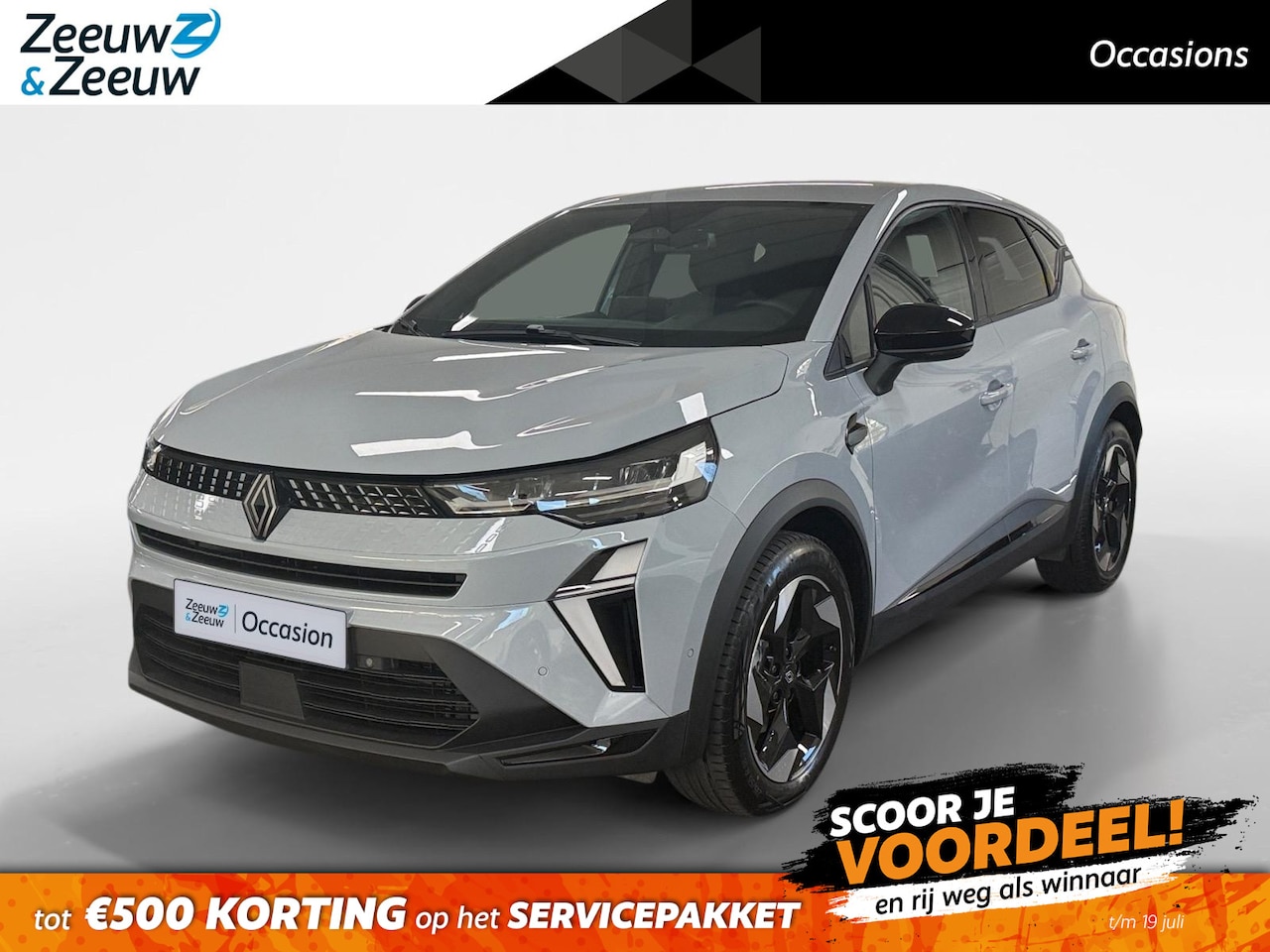 Renault Captur - 1.6 E-Tech full hybrid 145 techno AUTOMAAT AIRCO CAMERA CRUISE CONTROLE APPLE CARPLAY ANDR - AutoWereld.nl