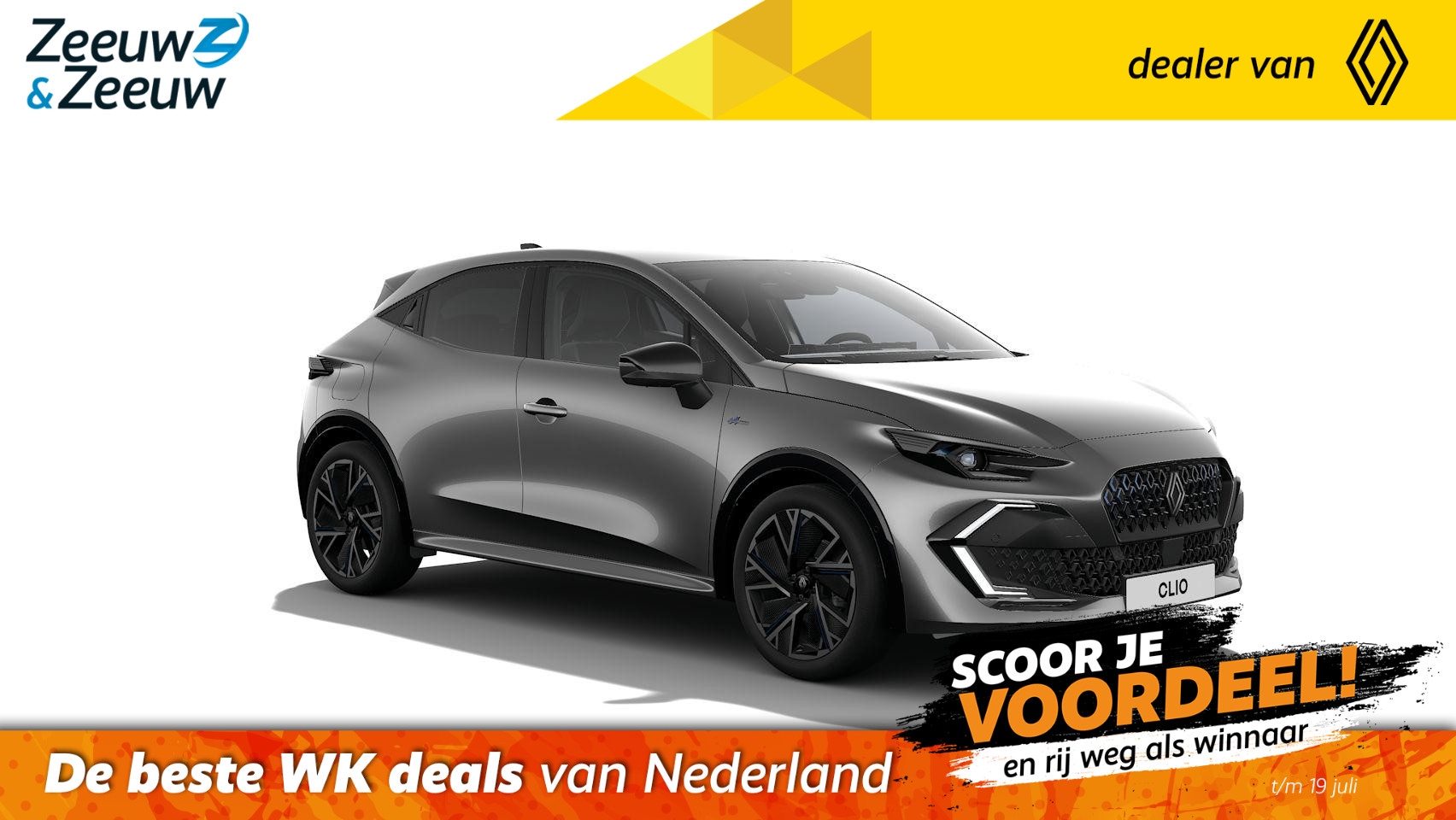 Renault Clio - 1.8 Hybrid 160 esprit Alpine | OP VOORRAAD!!! OP = OP NU MET €1.000,- INTRODUCTIEVOORDEEL! - AutoWereld.nl