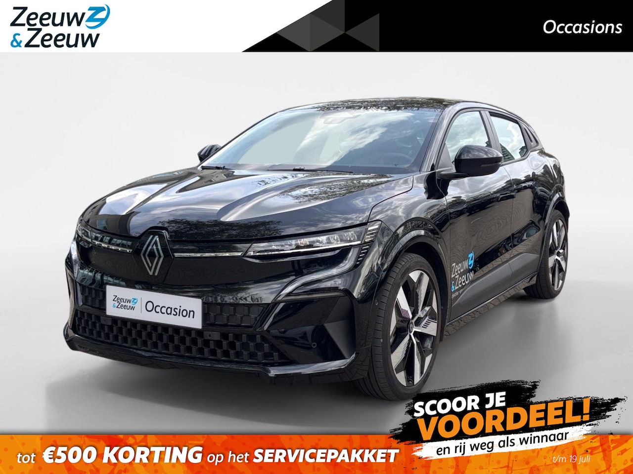 Renault Mégane E-Tech - comfort range Evolution 60 kWh NAVI AIRCO CRUISE CONTROLE APPLE CARPLAY ANDROID AUTO ADAPT - AutoWereld.nl