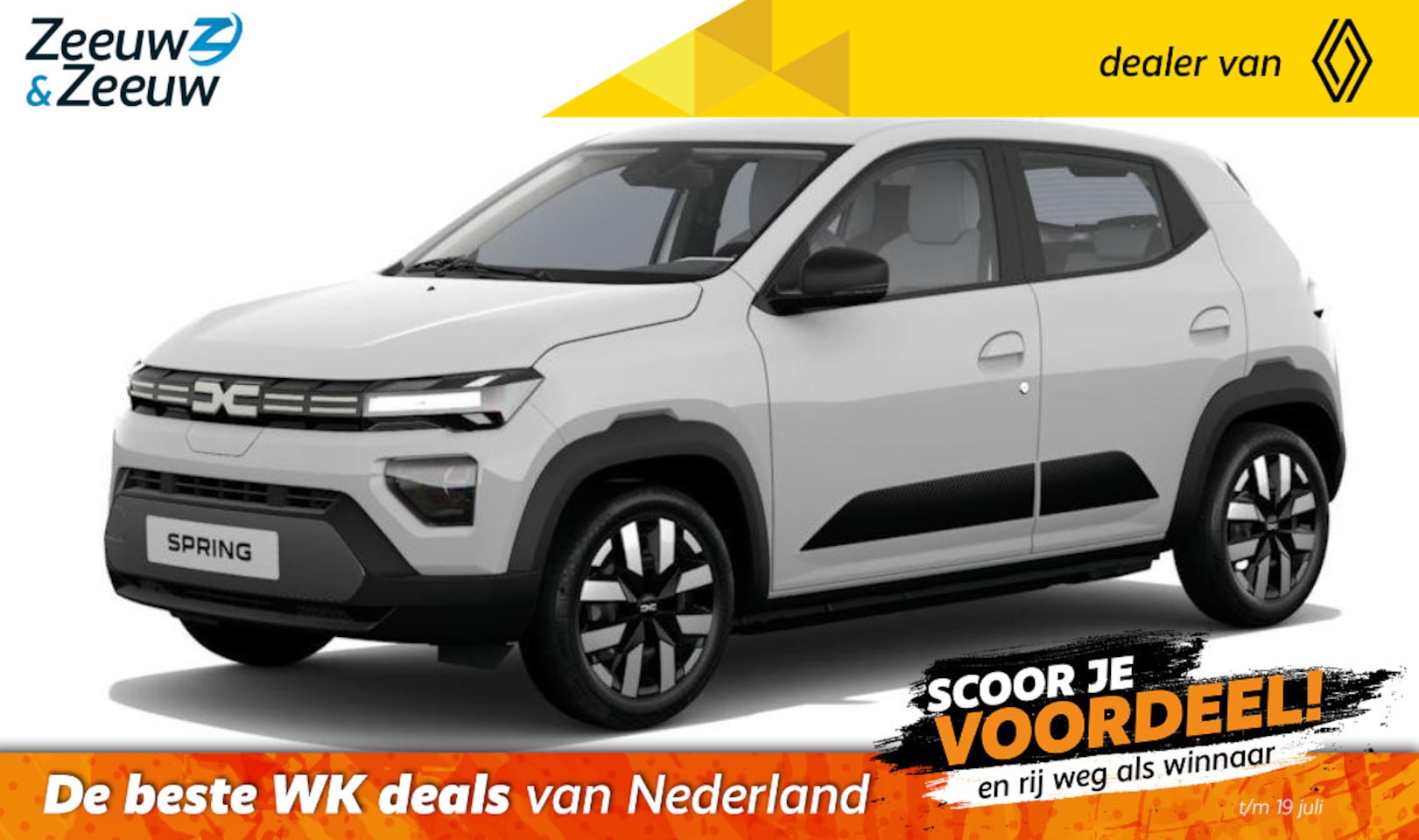 Dacia Spring - Expression 70 vanaf nu te bestellen | inclusief gratis 7 jaar garantie tot 140.000km | fin - AutoWereld.nl