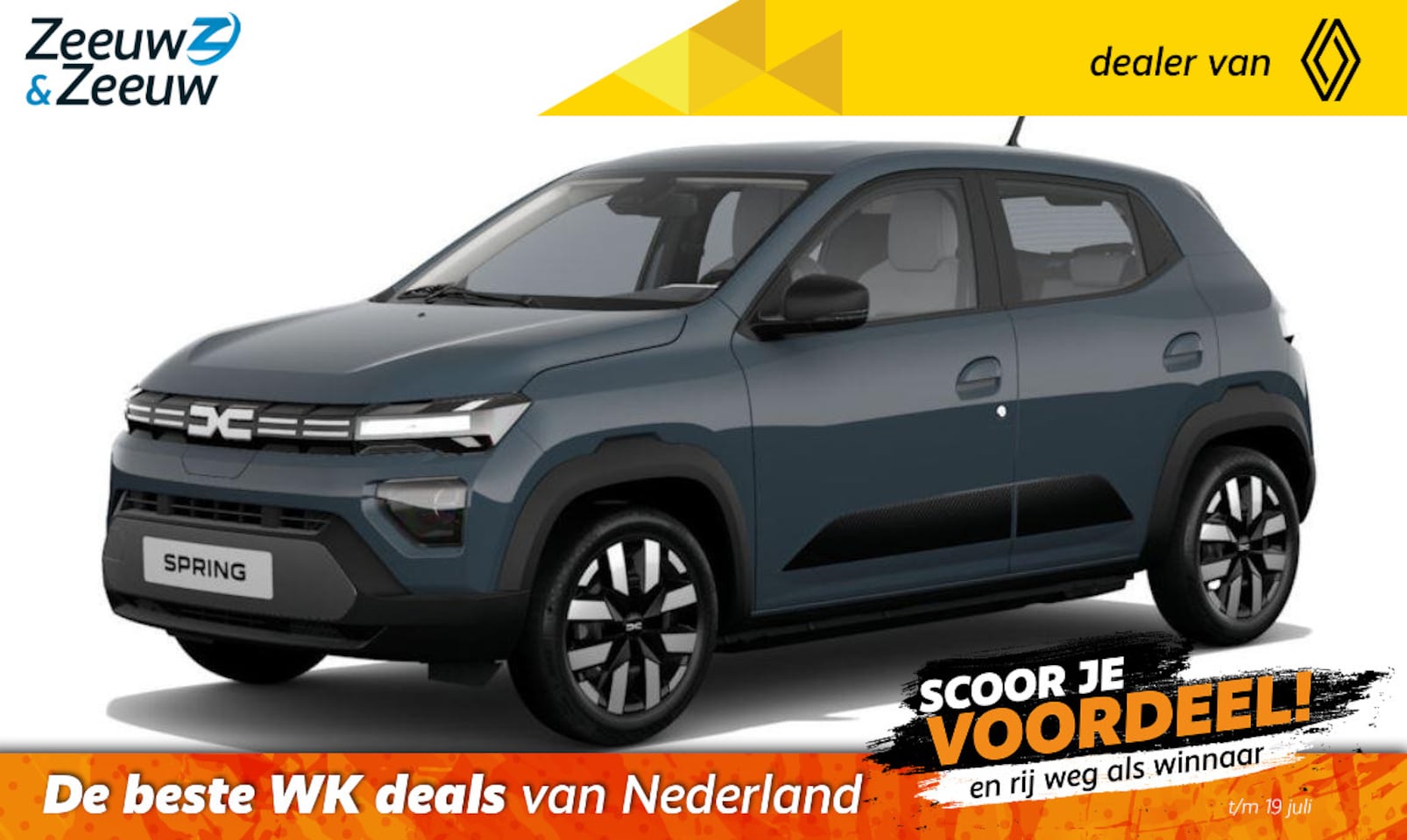 Dacia Spring - Expression 70 vanaf nu te bestellen | inclusief gratis 7 jaar garantie tot 140.000km | fin - AutoWereld.nl
