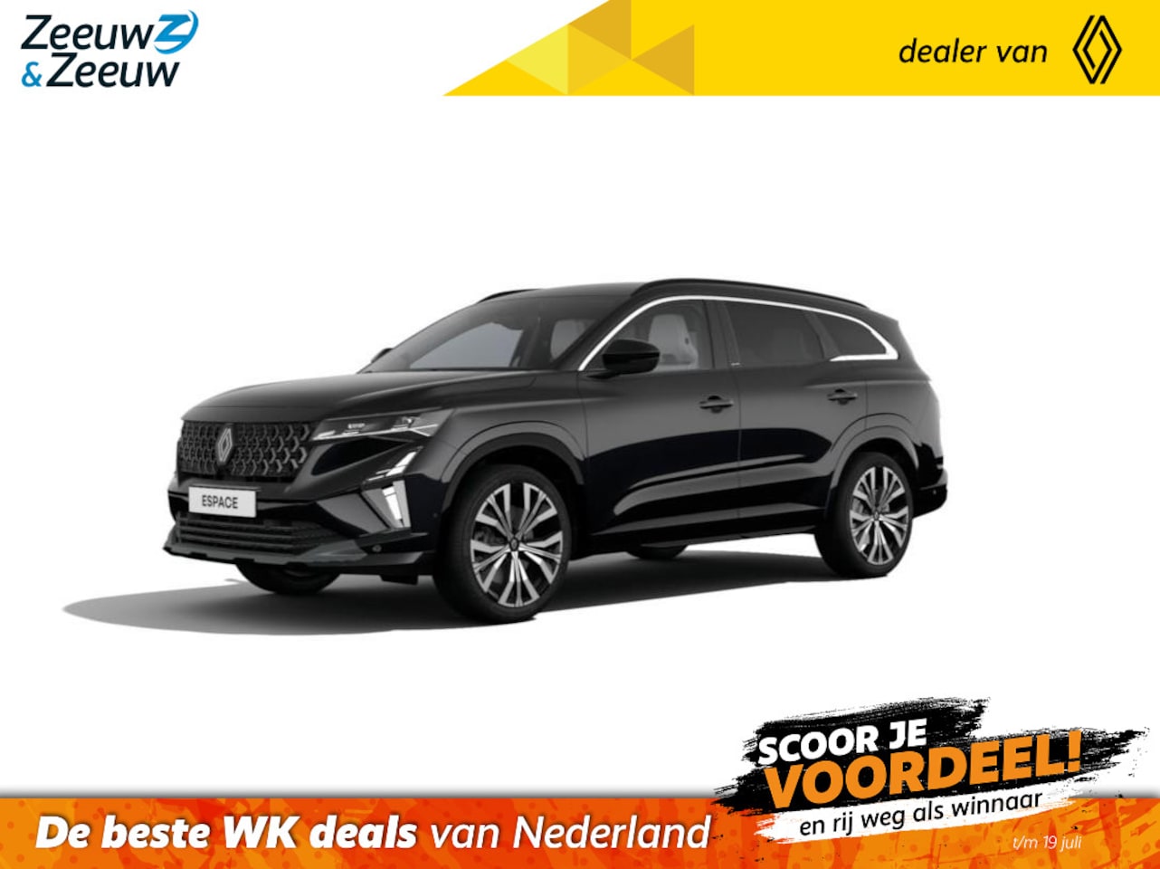 Renault Espace - E-Tech full hybrid 200 iconic 7p. | Uit voorraad leverbaar met € 4.000,- Zeeuw & Zeeuw voo - AutoWereld.nl