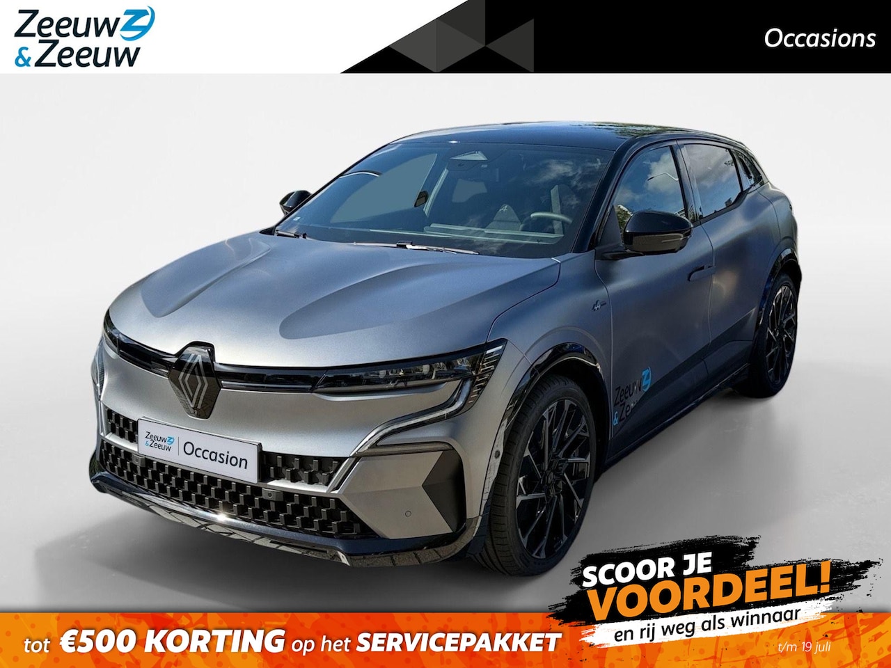Renault Mégane E-Tech - comfort range iconic 60 kWh AUTOMAAT MATGRIJS ALPINE ALLERDIKSTE UITVOERING DEMONSTRATIE A - AutoWereld.nl