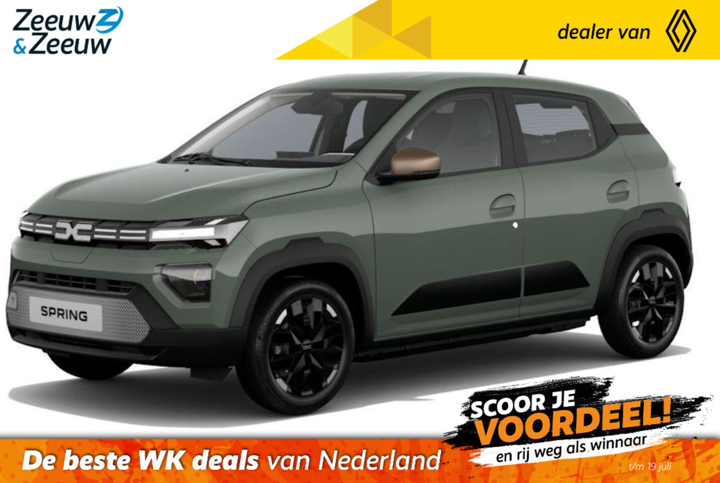 Dacia Spring - Extreme 100 vanaf nu te bestellen | inclusief gratis 7 jaar garantie tot 140.000km | finan - AutoWereld.nl