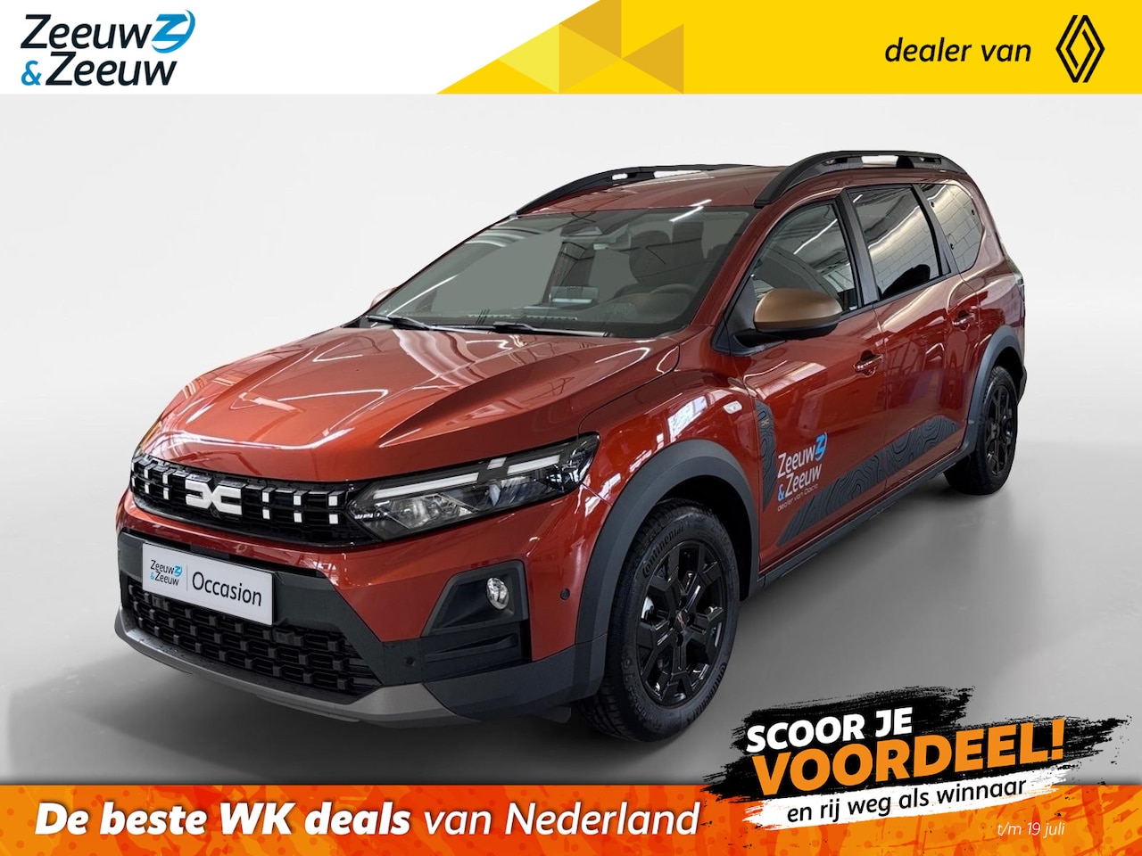 Dacia Jogger - 1.8 hybrid 155 limited edition 7p. AUTOMAAT NAVI AIRCO CAMERA CRUISE CONTROLE APPLE CARPLA - AutoWereld.nl