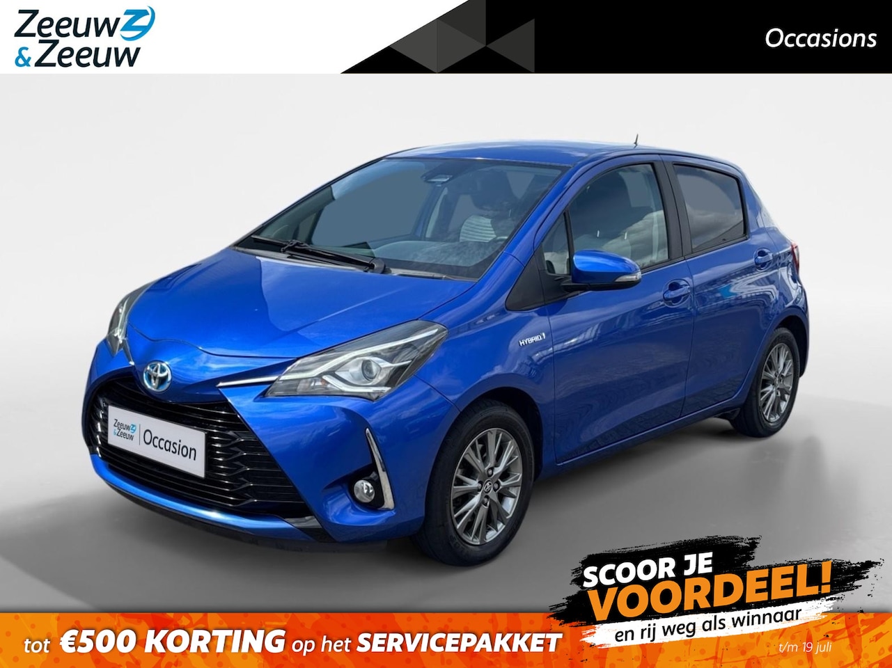 Toyota Yaris - 1.5 - 100PK Hybrid Dynamic Automaat | Navi | Camera | Lichtmetalen Velgen | Climate Contro - AutoWereld.nl
