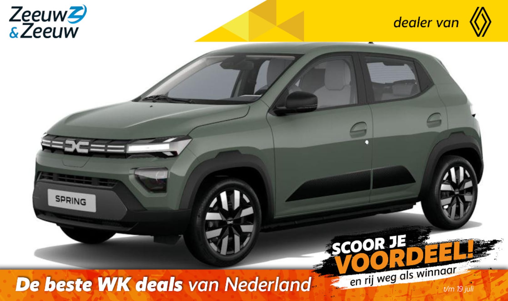 Dacia Spring - Expression 70 vanaf nu te bestellen | inclusief gratis 7 jaar garantie tot 140.000km | fin - AutoWereld.nl