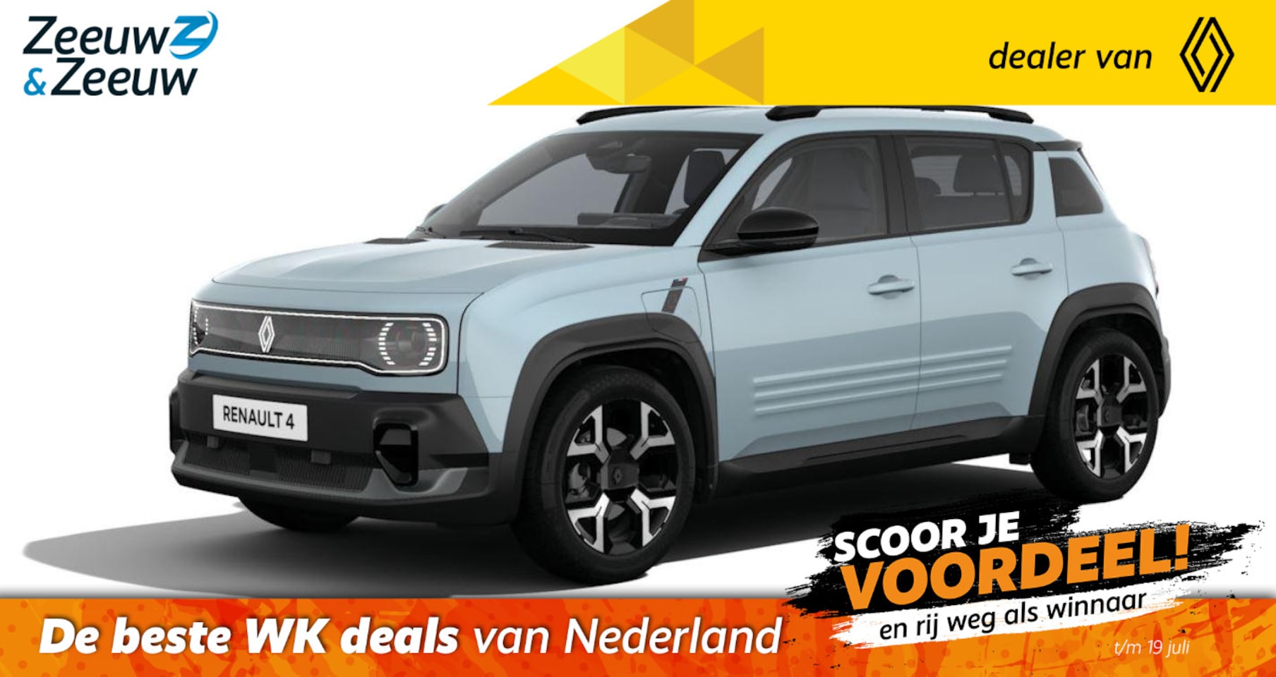 Renault 4 - Techno comfort range | NU MET €5000,- voorraadkorting en GRATIS 5 jaar fabrieksgarantie | - AutoWereld.nl