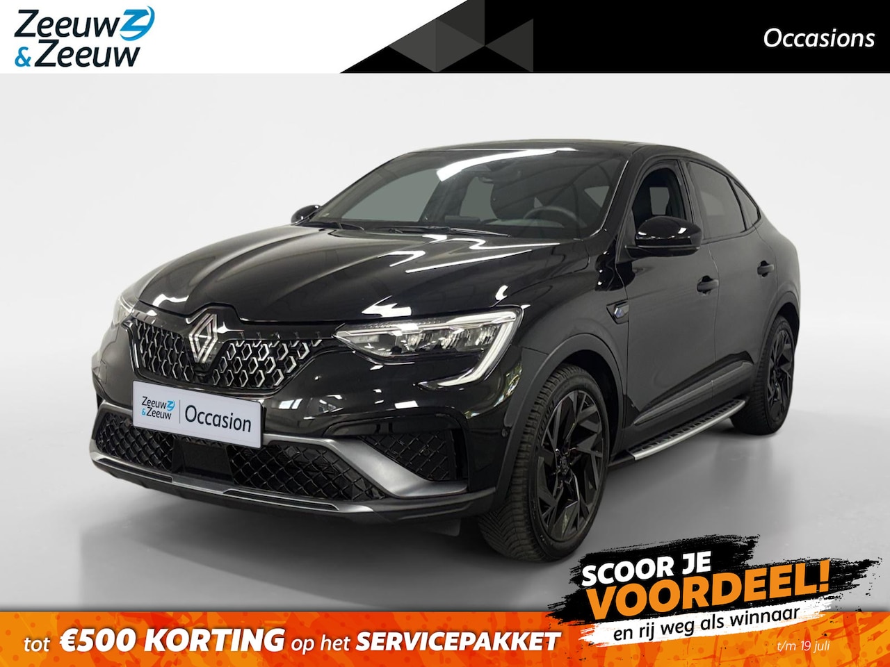 Renault Arkana - 1.6 E-Tech Hybrid 145 R.S. Line | Panoramadak | Adaptive Cruise Control | Climate Control - AutoWereld.nl