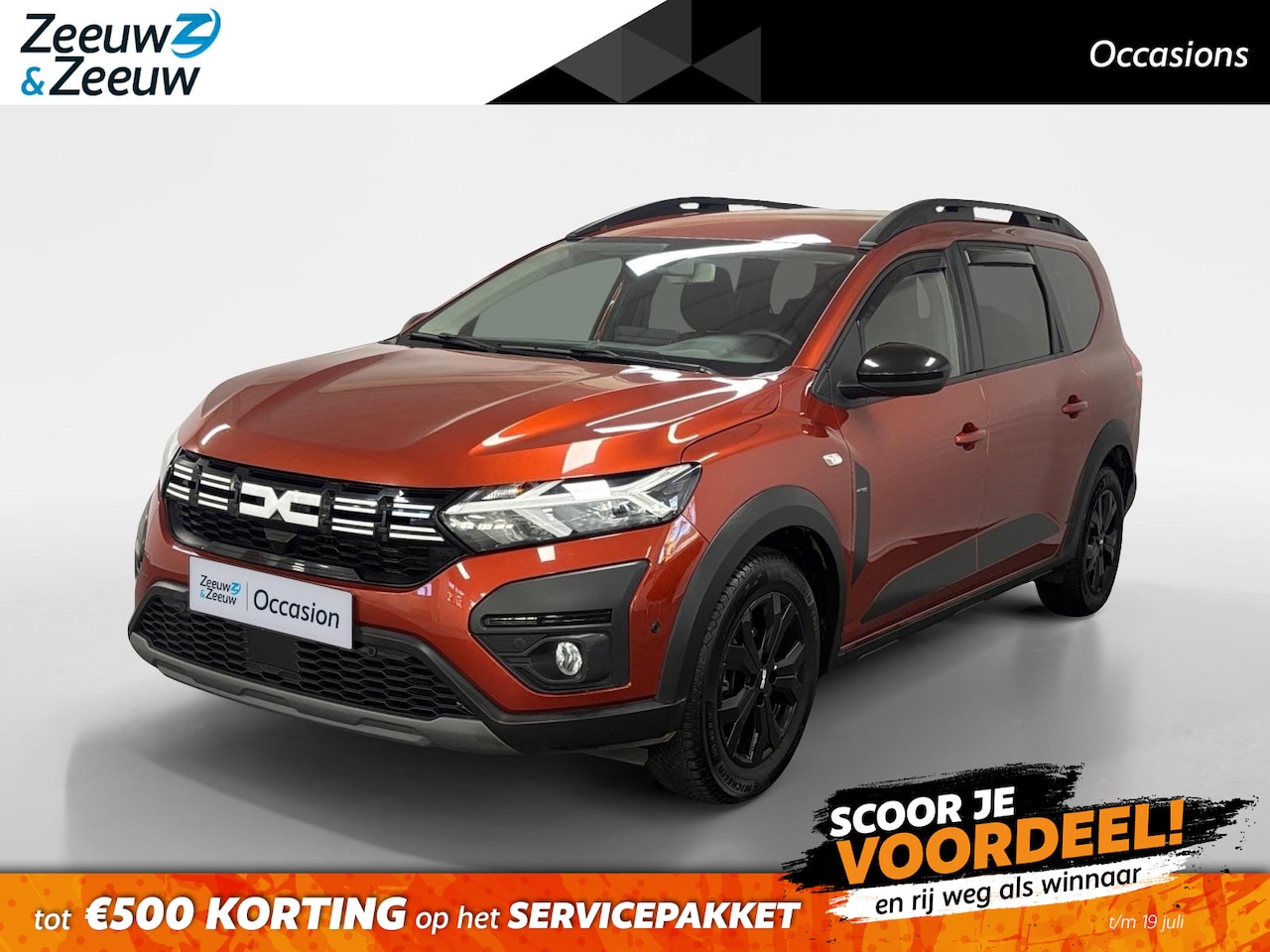 Dacia Jogger - 1.0 TCe 100 Bi-Fuel Extreme 5p. NAVI AIRCO CAMERA CRUISE CONTROLE PARKEERSENSOREN TREKHAAK - AutoWereld.nl