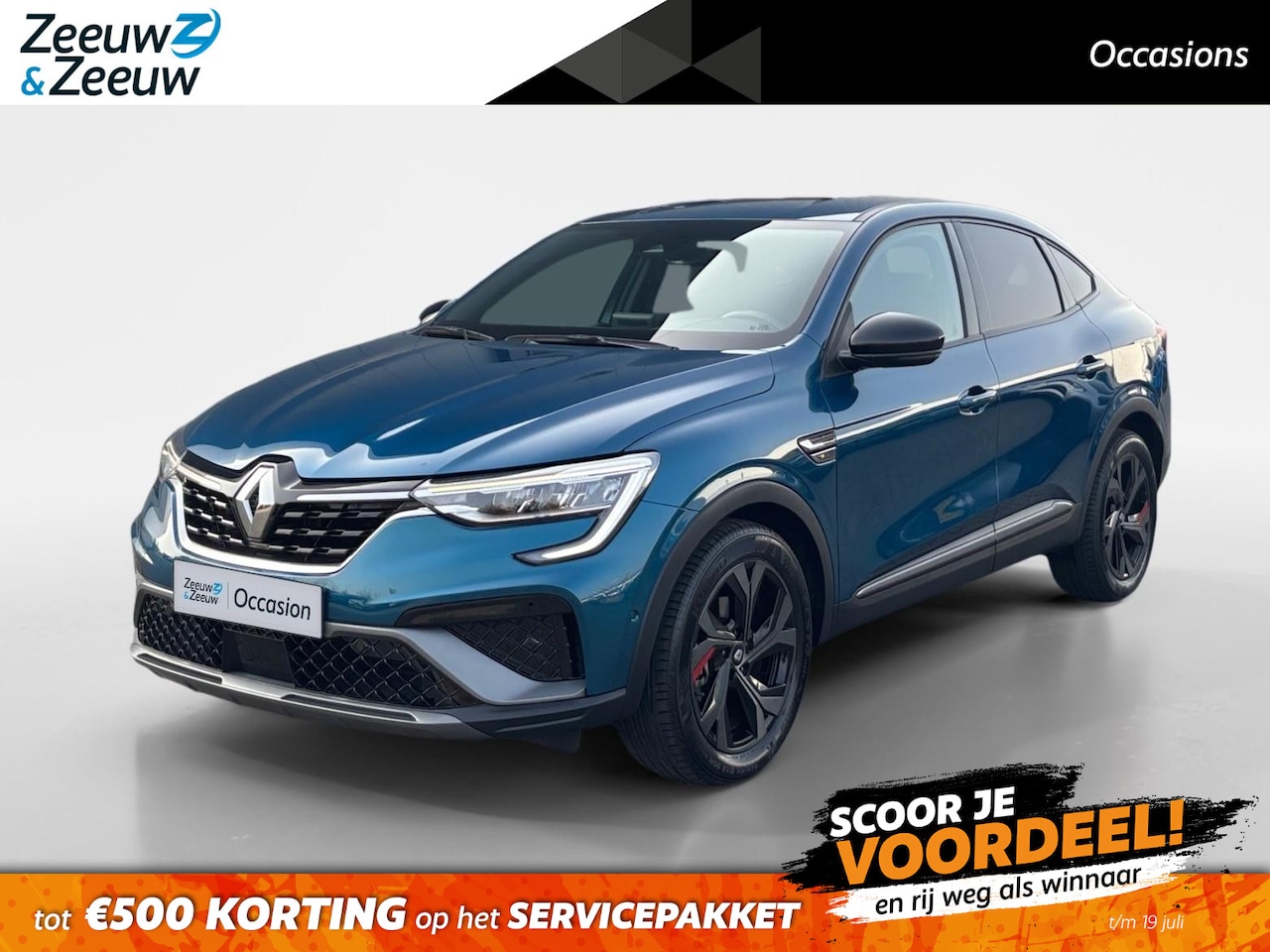 Renault Arkana - 145PK E-Tech Hybrid R.S. Line Automaat | 9,3" Navi | Camera | Climate Control | Adaptive C - AutoWereld.nl
