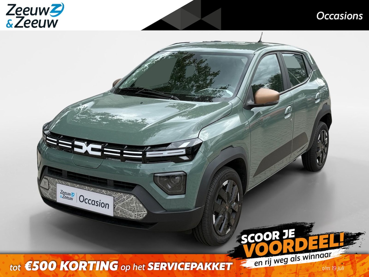 Dacia Spring - Extreme 65 26.8 kWh AUTOMAAT CAMERA CRUISE CONTROL APPLE CARPLAY ANDROID AUTO ZEER MOOIE A - AutoWereld.nl