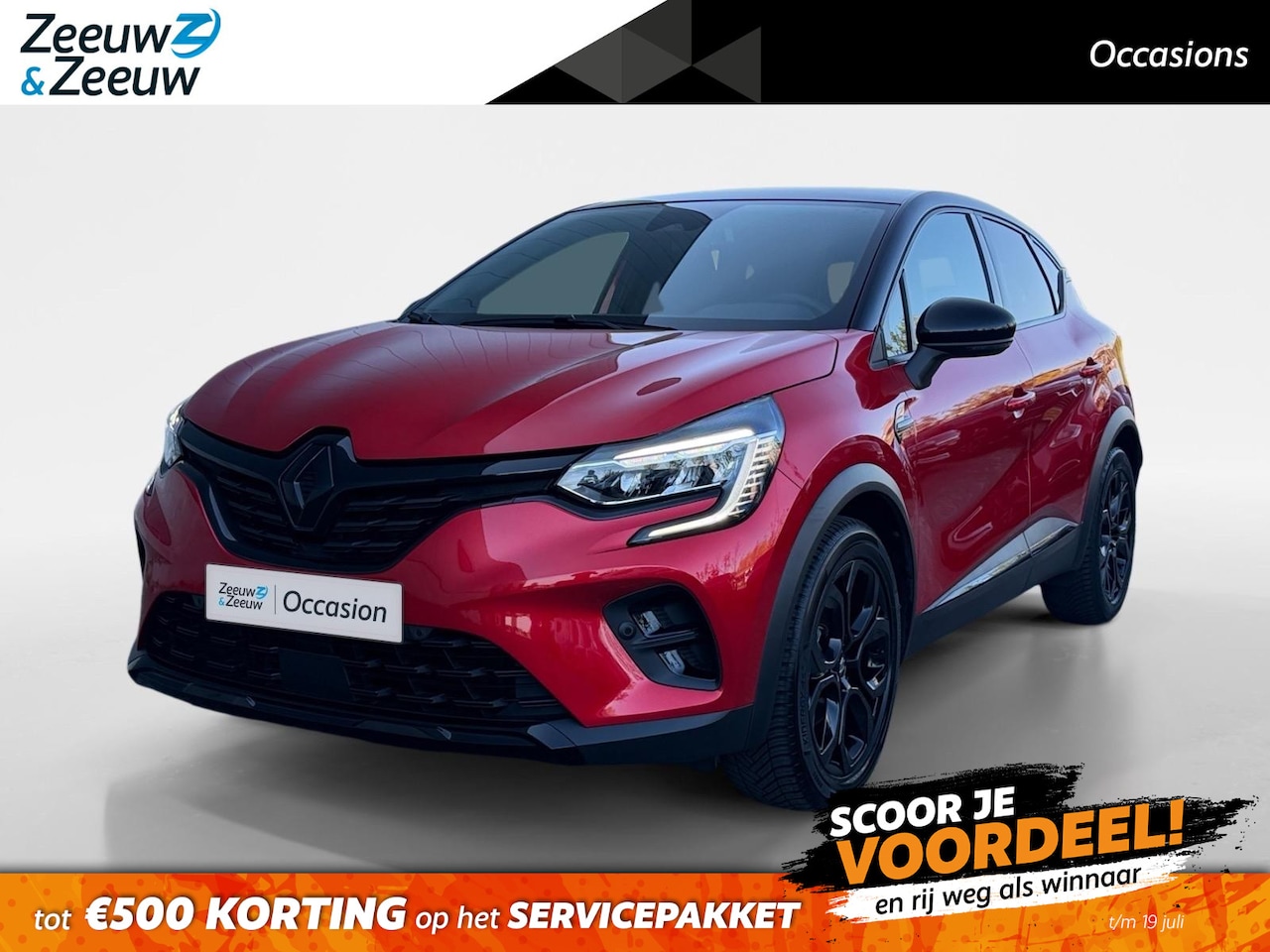 Renault Captur - 145PK E-Tech Hybrid SL Rive Gauche Automaat | 1e eigenaar | Camera | Climate Control | Nav - AutoWereld.nl
