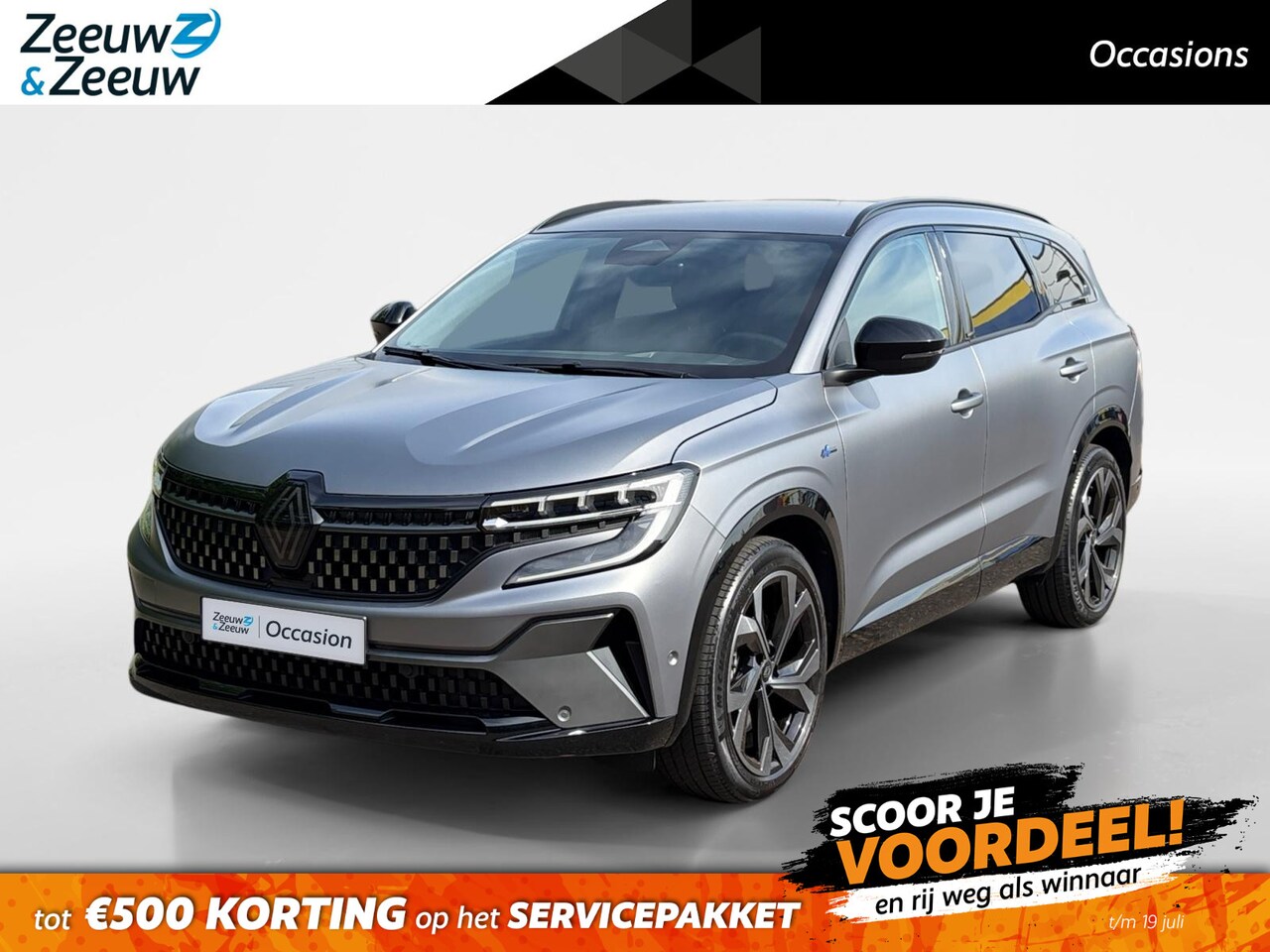 Renault Espace - E-Tech full hybrid 200 esprit Alpine 5p. Pack Advanced Drive Assist  , Apple Carplay/Andro - AutoWereld.nl