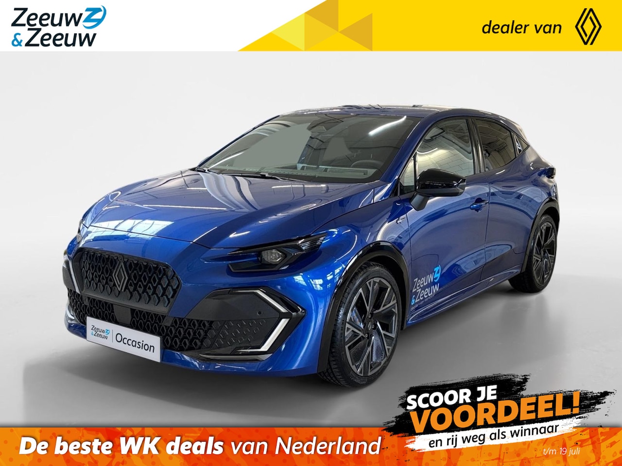 Renault Clio - 1.8 Hybrid 160 esprit Alpine AUTOMAAT STOELVERWARMING STUURVERWARMING NAVI APPLE CARPLAY A - AutoWereld.nl