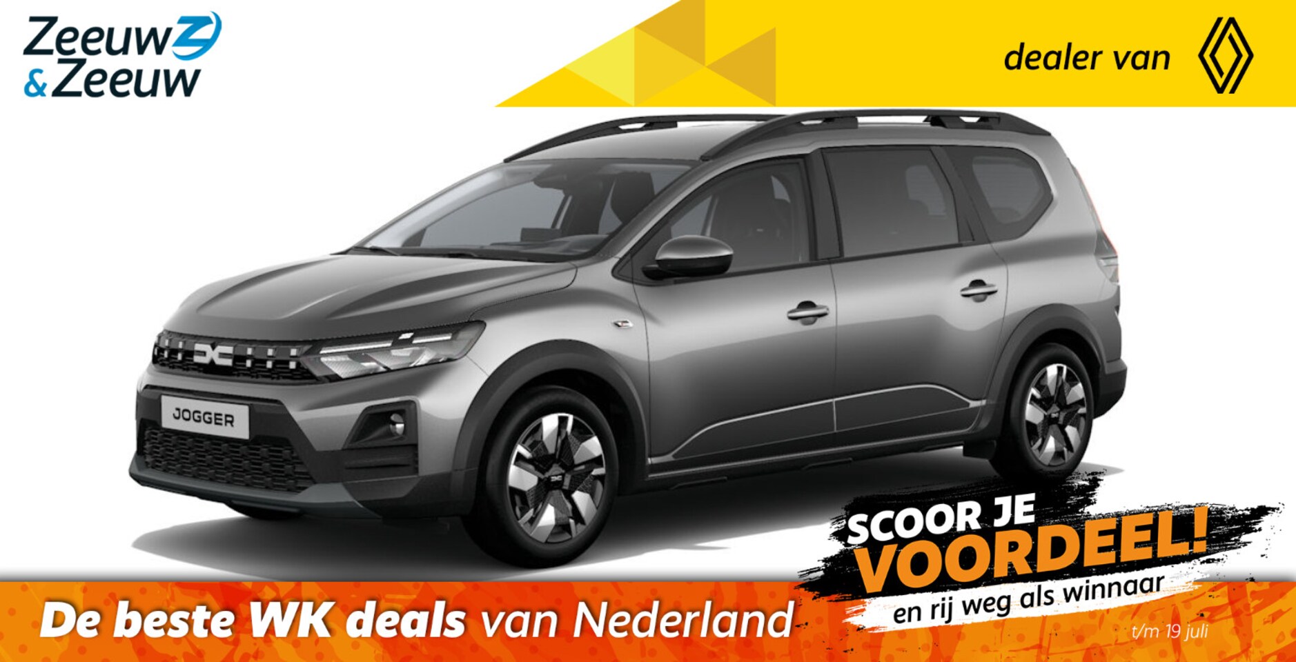Dacia Jogger - De nieuwe hybrid 155 expression l Nu te bestellen bij Zeeuw & Zeeuw met 7 jaar gratis fabr - AutoWereld.nl