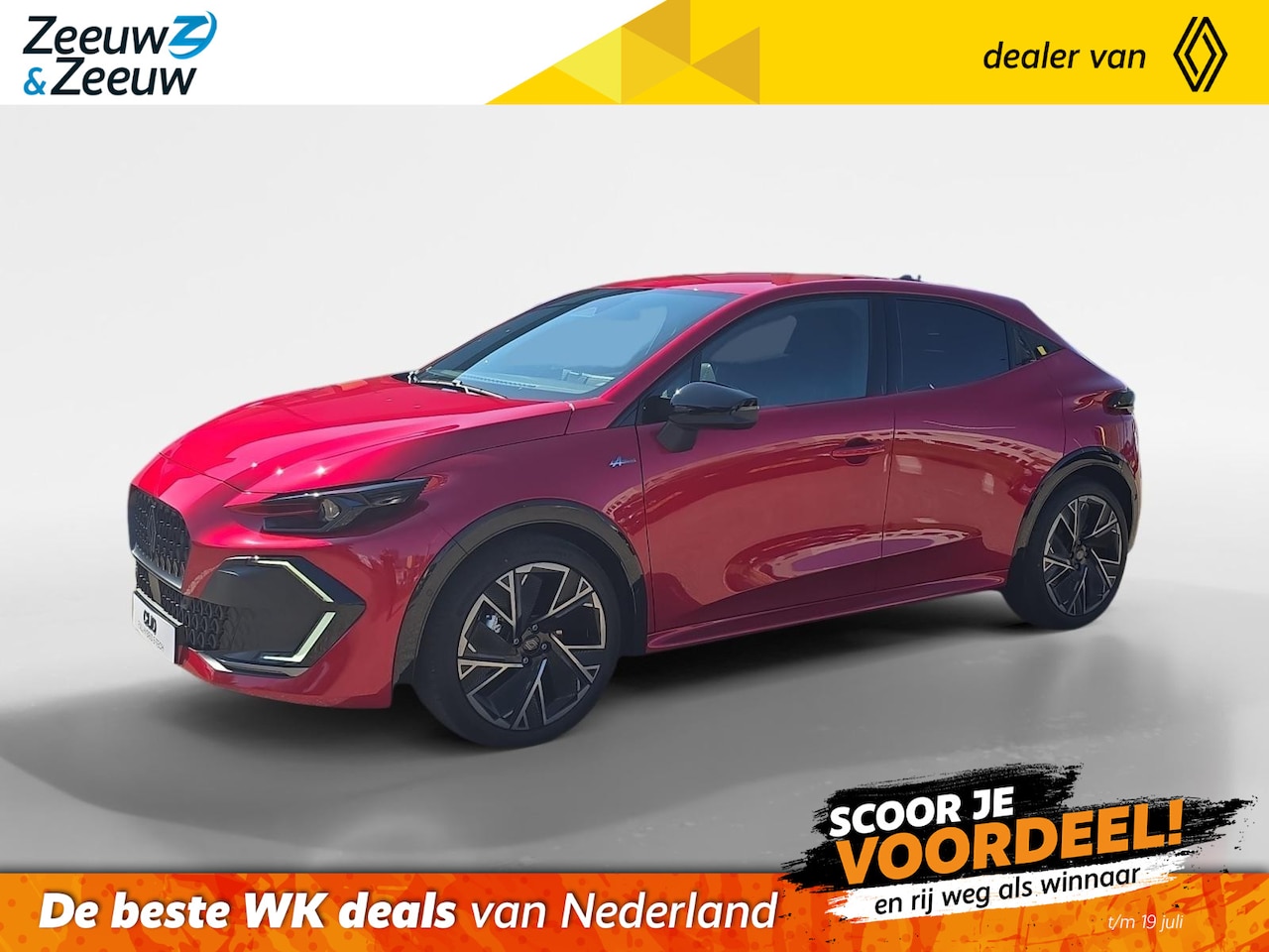 Renault Clio - 1.8 Hybrid 160 esprit Alpine | 1.300 euro voorraadkorting | LMV | Apple Carplay & Android - AutoWereld.nl