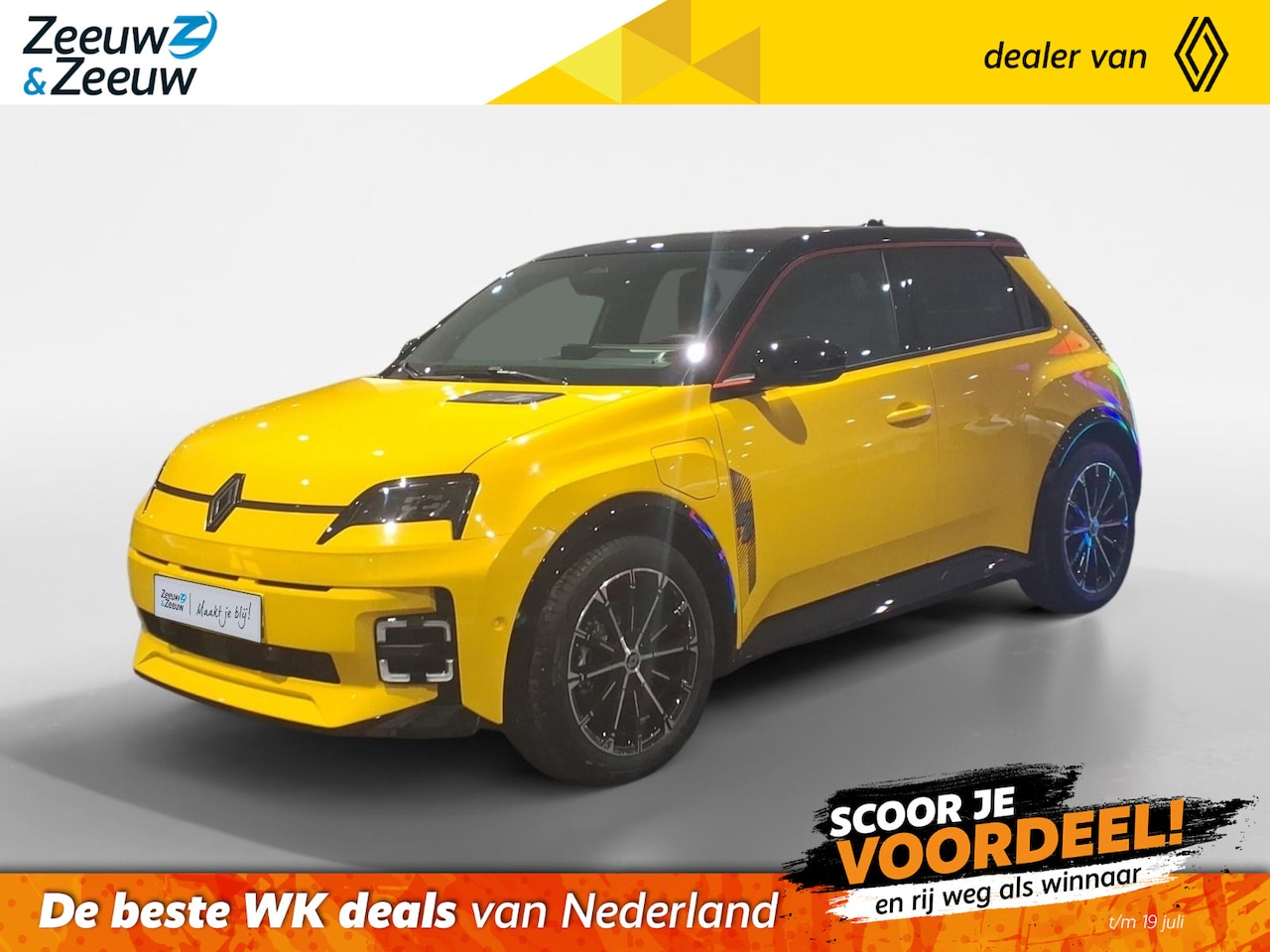 Renault 5 - urban range iconic cinq 40 kWh | Harman Kardon | Carplay | Stoel-stoelverwarming | Camera - AutoWereld.nl