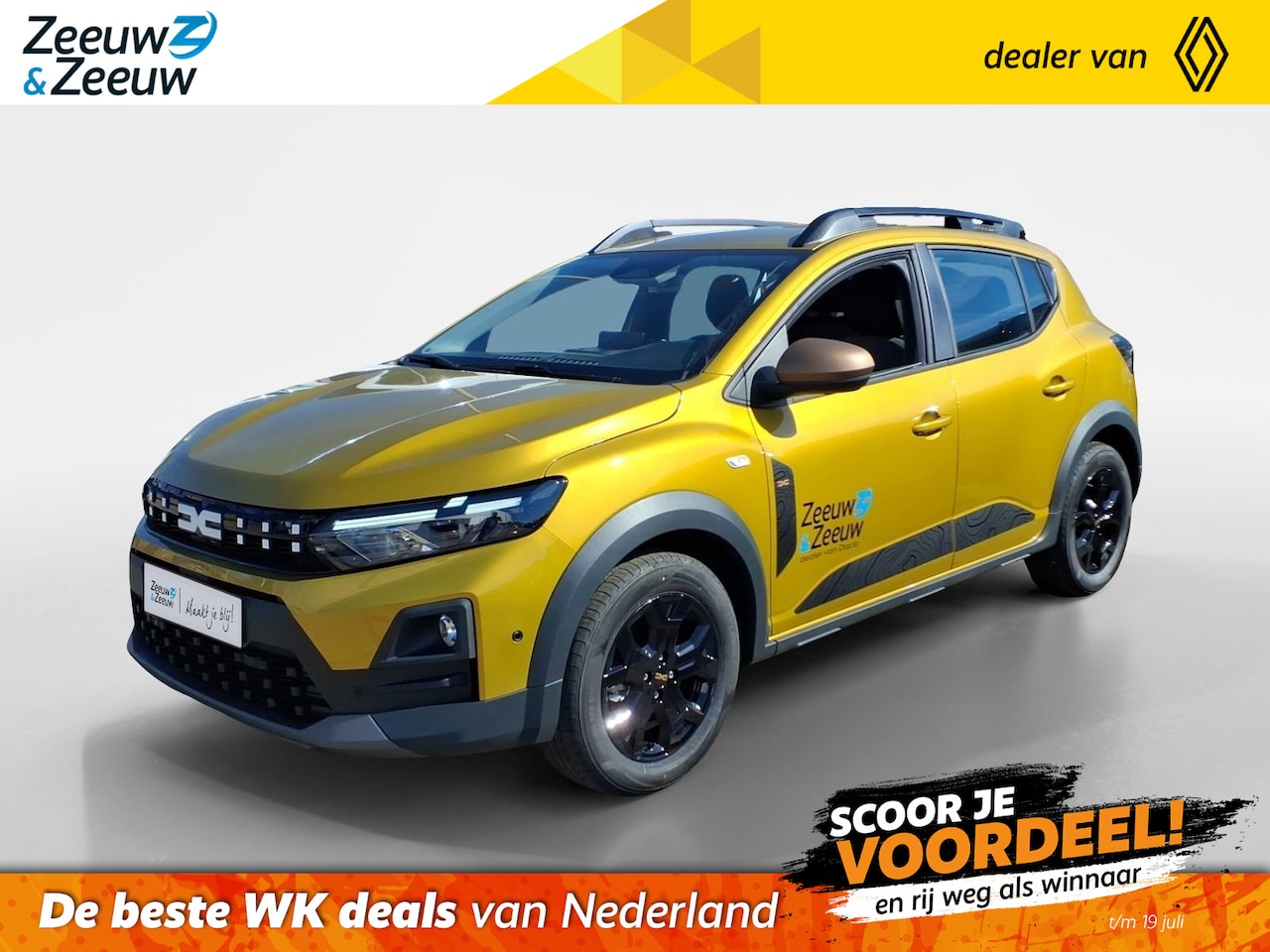 Dacia Sandero Stepway - 1.0 TCe 110 limited edition Airco | Naviegatie | 7jaar garantie | per 18 juli beschikbaar - AutoWereld.nl