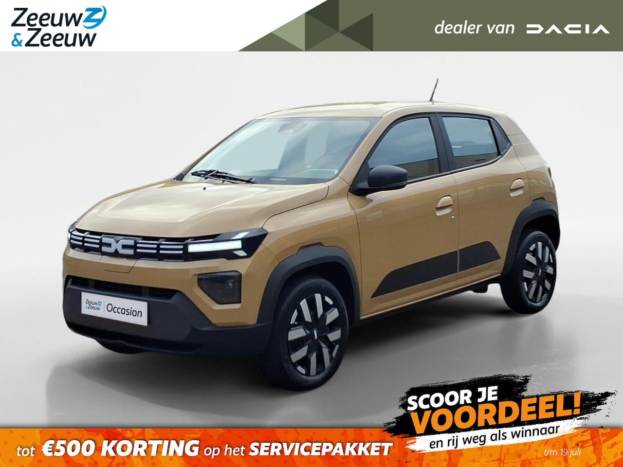 Dacia Spring - Expression 65 26.8 kWh | Airco | Cruise Control met snelheidsbegrenzer | DC Lader | Direct - AutoWereld.nl