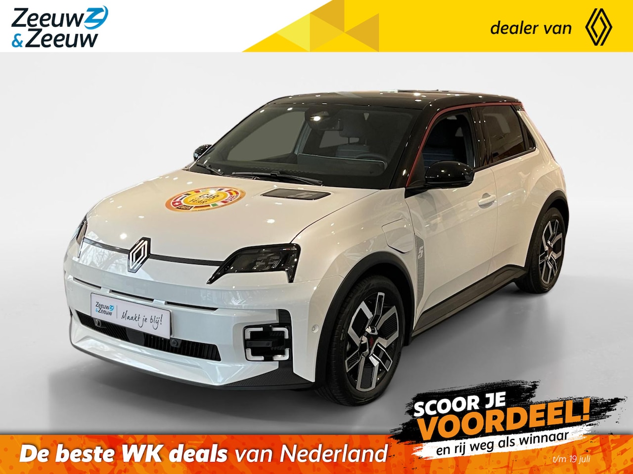 Renault 5 - comfort range techno 52 kWh OP VOORRAAD OP=OP NU MET €1,800- - AutoWereld.nl