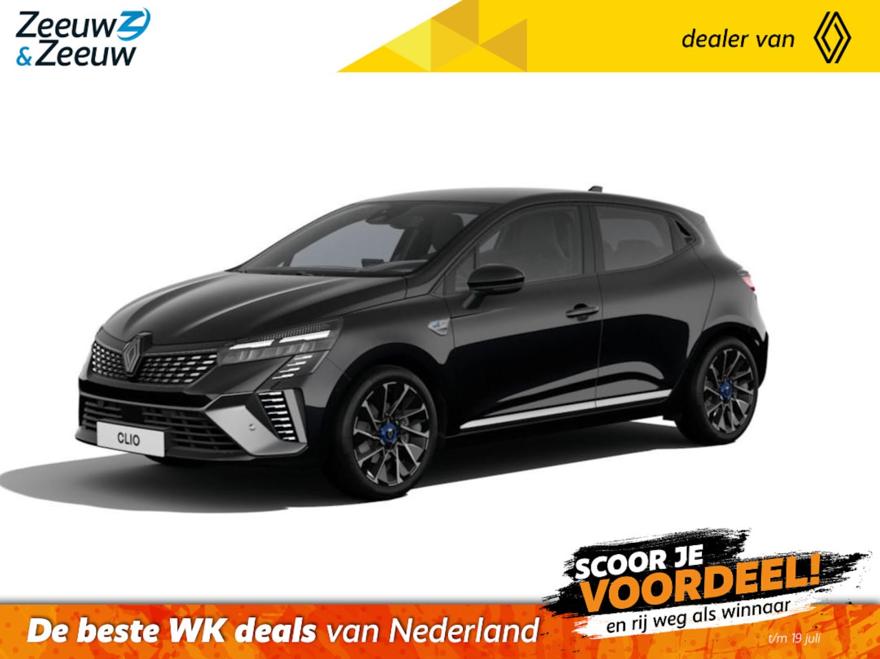 Renault Clio - 1.6 E-Tech Full Hybrid 145 esprit Alpine | NU met € 3000,- Zeeuw en Zeeuw RUN OUT korting - AutoWereld.nl