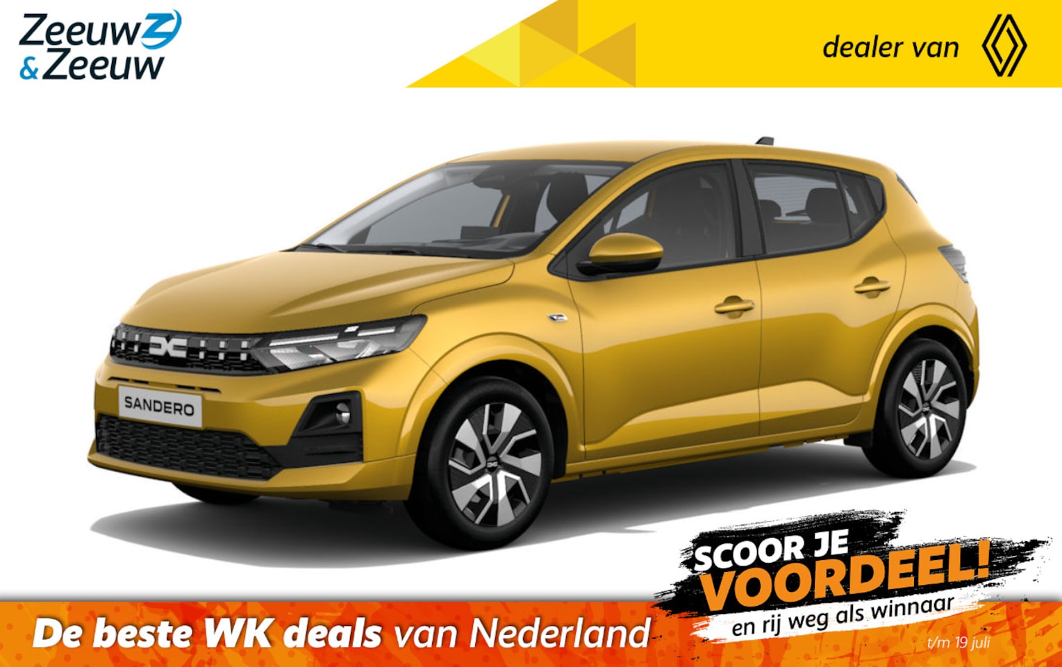 Dacia Sandero - (ANWB Private Lease Actie v.a. € 369,-) Eco-G 120 expression | Wij maken graag een Private - AutoWereld.nl