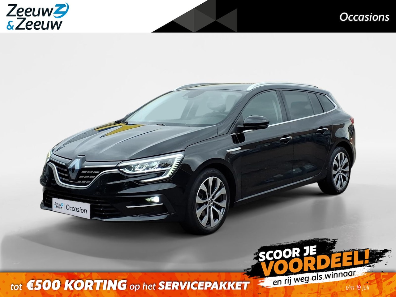 Renault Mégane Estate - 1.3 TCe 140 Techno 1 jaar Garantie | Automaat | Camera | Cruise & Climate Control | 9,3'' - AutoWereld.nl