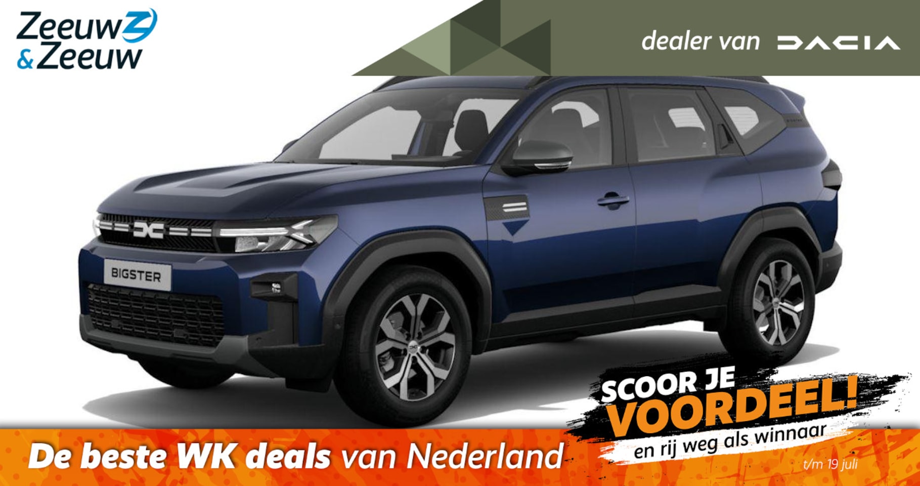 Dacia Bigster - 1.2 Mild Hybrid 140 Expression | LMV | Blind spot warning | 360'c Camera | Parkeersensoren - AutoWereld.nl