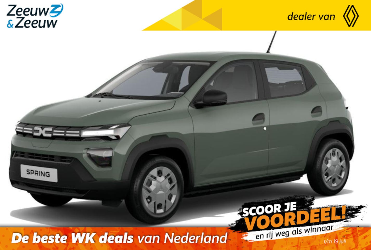 Dacia Spring - Essential 70 vanaf nu te bestellen | inclusief gratis 7 jaar garantie tot 140.000km | fina - AutoWereld.nl