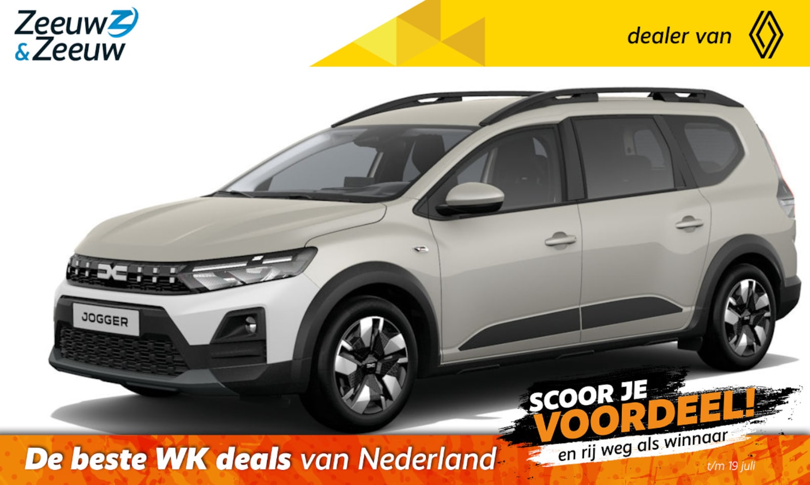 Dacia Jogger - De nieuwe TCe 110 expression l Nu te bestellen bij Zeeuw & Zeeuw met 7 jaar gratis fabriek - AutoWereld.nl