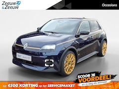Renault 5 - 5 urban range iconic cinq 40 kWh | Bleu d'Or 3/25 | Pack Winter | Carplay | Gouden Velgen