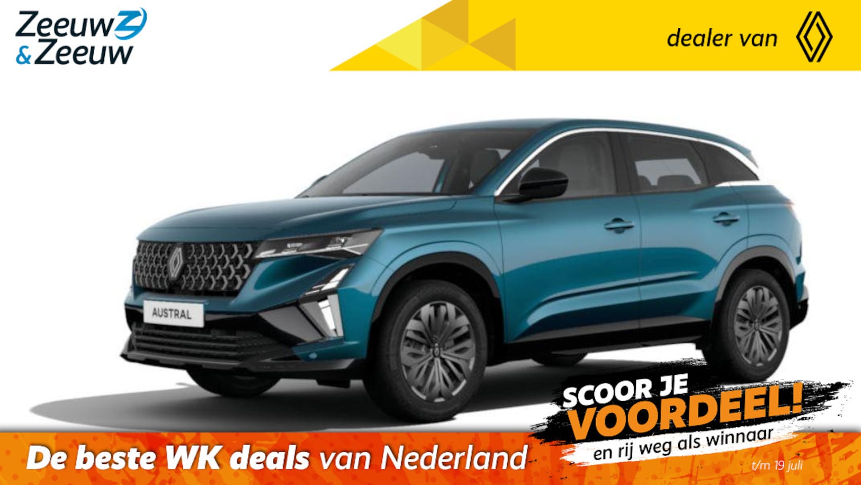 Renault Austral - 1.2 E-Tech full hybrid 200 evolution | NIEUW TE BESTELLEN |  €1000,- korting | Gratis 5 ja - AutoWereld.nl