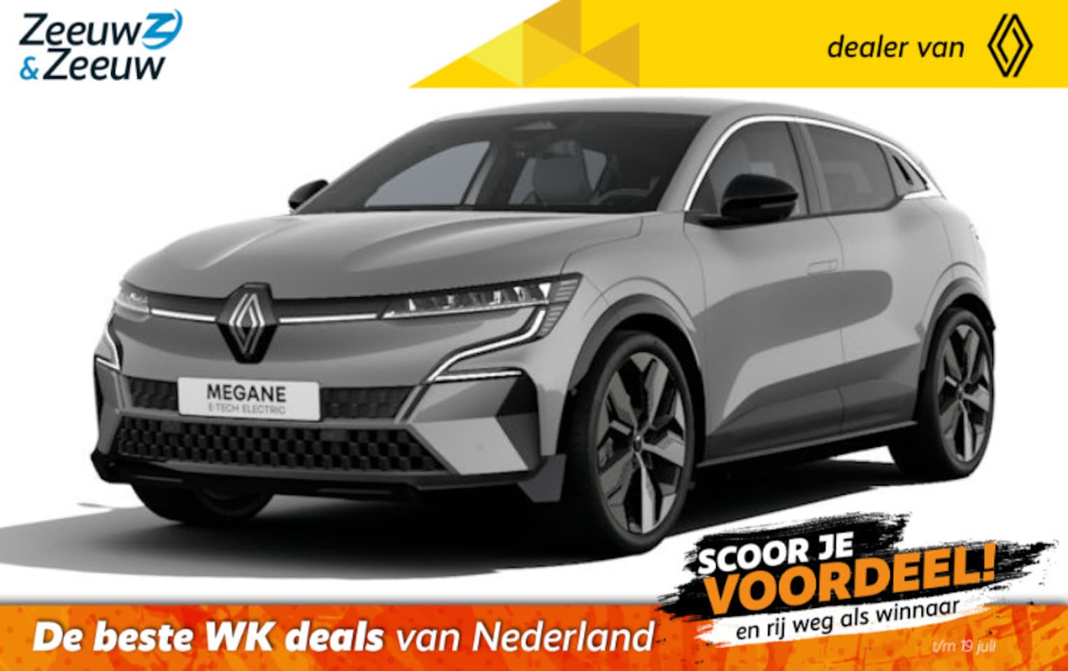 Renault Mégane E-Tech - comfort range techno 60 kWh | Nu uit voorraad leverbaar met € 3000,- EXTRA voorraad kortin - AutoWereld.nl