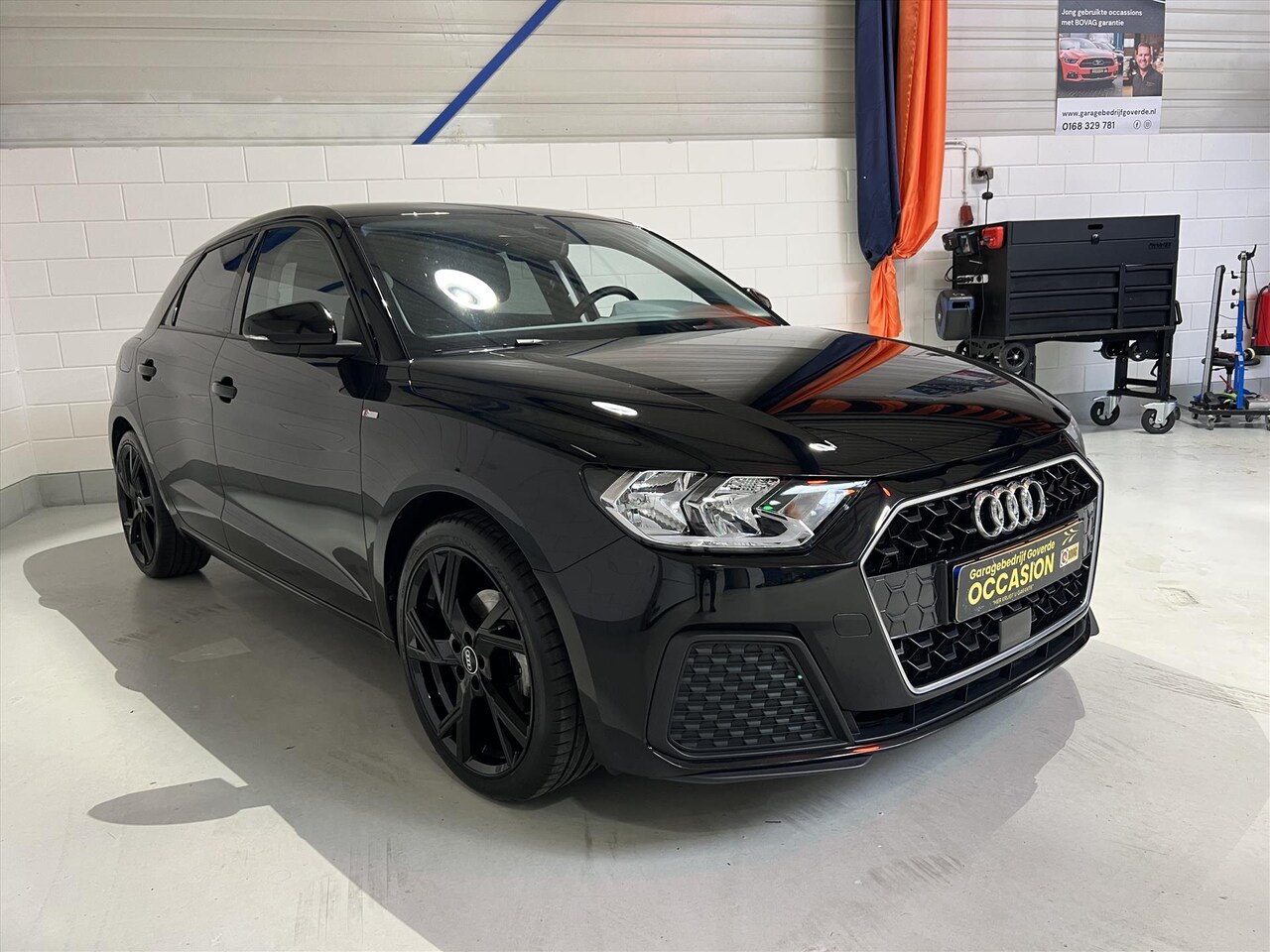 Audi A1 Sportback - 30 TFSI S Line 30 TFSI 110pk S-Line, AUT, BLACK edition - AutoWereld.nl