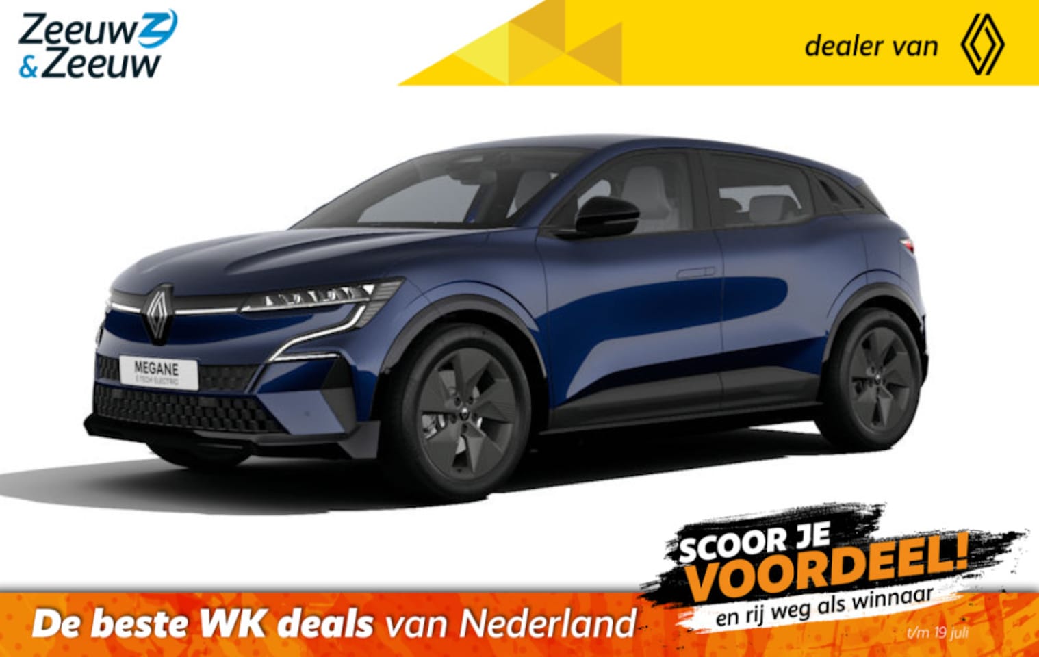 Renault Mégane E-Tech - comfort range Evolution 60 kWh | NU snel leverbaar met €3.000,- EXTRA Zeeuw & Zeeuw voorra - AutoWereld.nl