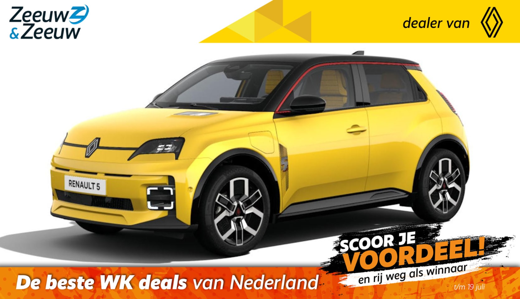 Renault 5 - Urban Range Iconic Cinq 120 PK | Nu uit voorraad leverbaar met € 800,- korting | Pack Safe - AutoWereld.nl