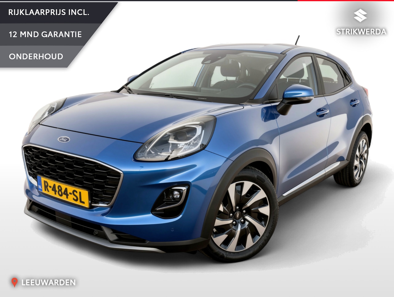 Ford Puma - 1.0 EcoBoost Hybrid Automaat Navi/Carplay/Lmv - AutoWereld.nl