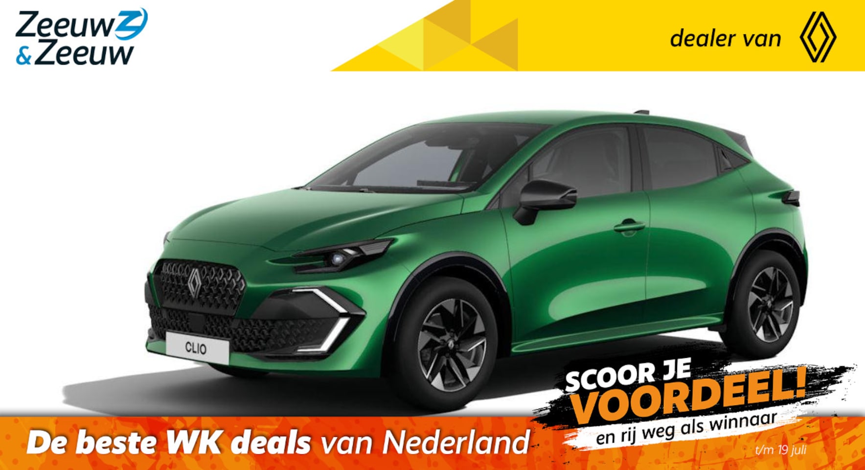 Renault Clio - Techno * LMV * elektronisch geregelde airconditioning﻿ * achteruitrijcamera﻿ * draadloze o - AutoWereld.nl