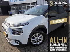 Citroën C3 - 1.2 PureTech You | ALL-IN RIJKLAAR | Airco | Cruise Controle | Stoelverwarming voor | Trek