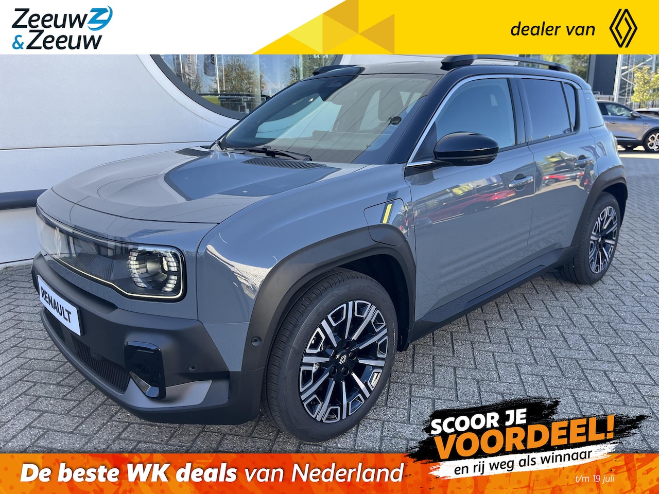 Renault 4 - comfort range iconic 52 kWh NU op voorraad Iconic R4 , met 2.500 euro voorraad voordeel bi - AutoWereld.nl