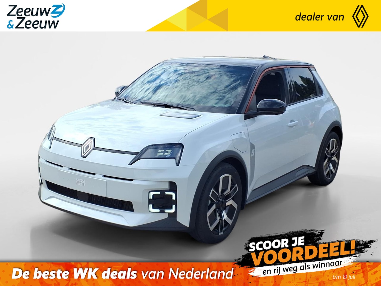 Renault 5 - urban range techno 40 kWh | Nieuw te bestellen | €800,- korting | Stoel/stuurverwarming | - AutoWereld.nl