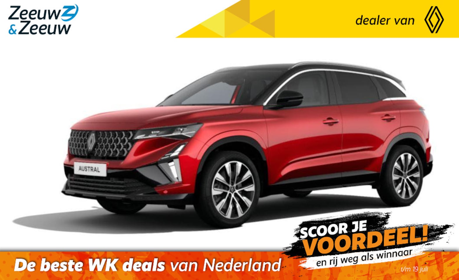 Renault Austral - 1.2 E-Tech full hybrid 200 techno | NIEUW TE BESTELLEN | €1000,- korting | Gratis 5 jaar g - AutoWereld.nl