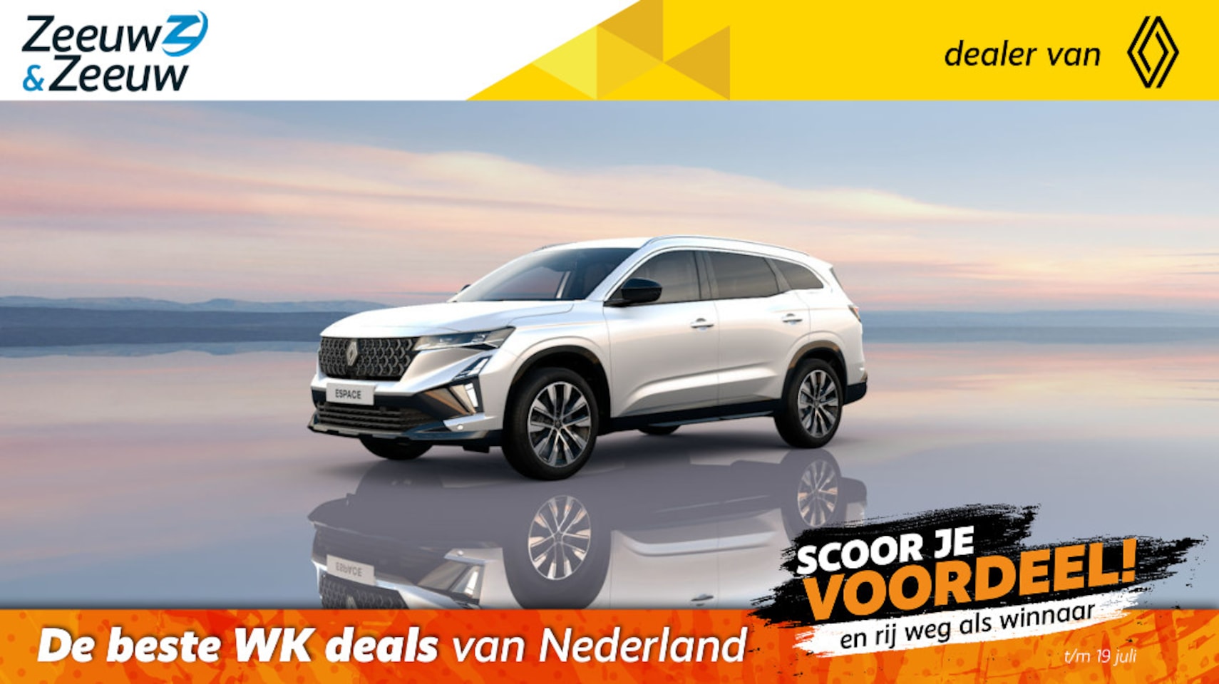 Renault Espace - E-Tech full hybrid 200 techno 5p. || Korting uit voorraad = €2.800,- Korting + 5 jaar Gara - AutoWereld.nl