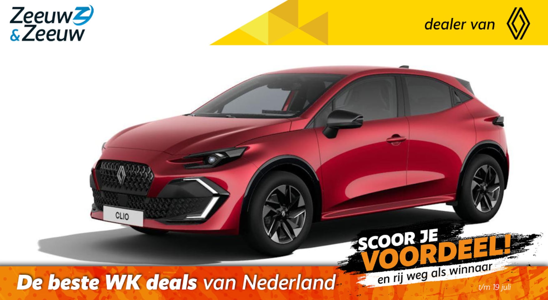 Renault Clio - Techno * LMV * elektronisch geregelde airconditioning﻿ * achteruitrijcamera﻿ * draadloze o - AutoWereld.nl