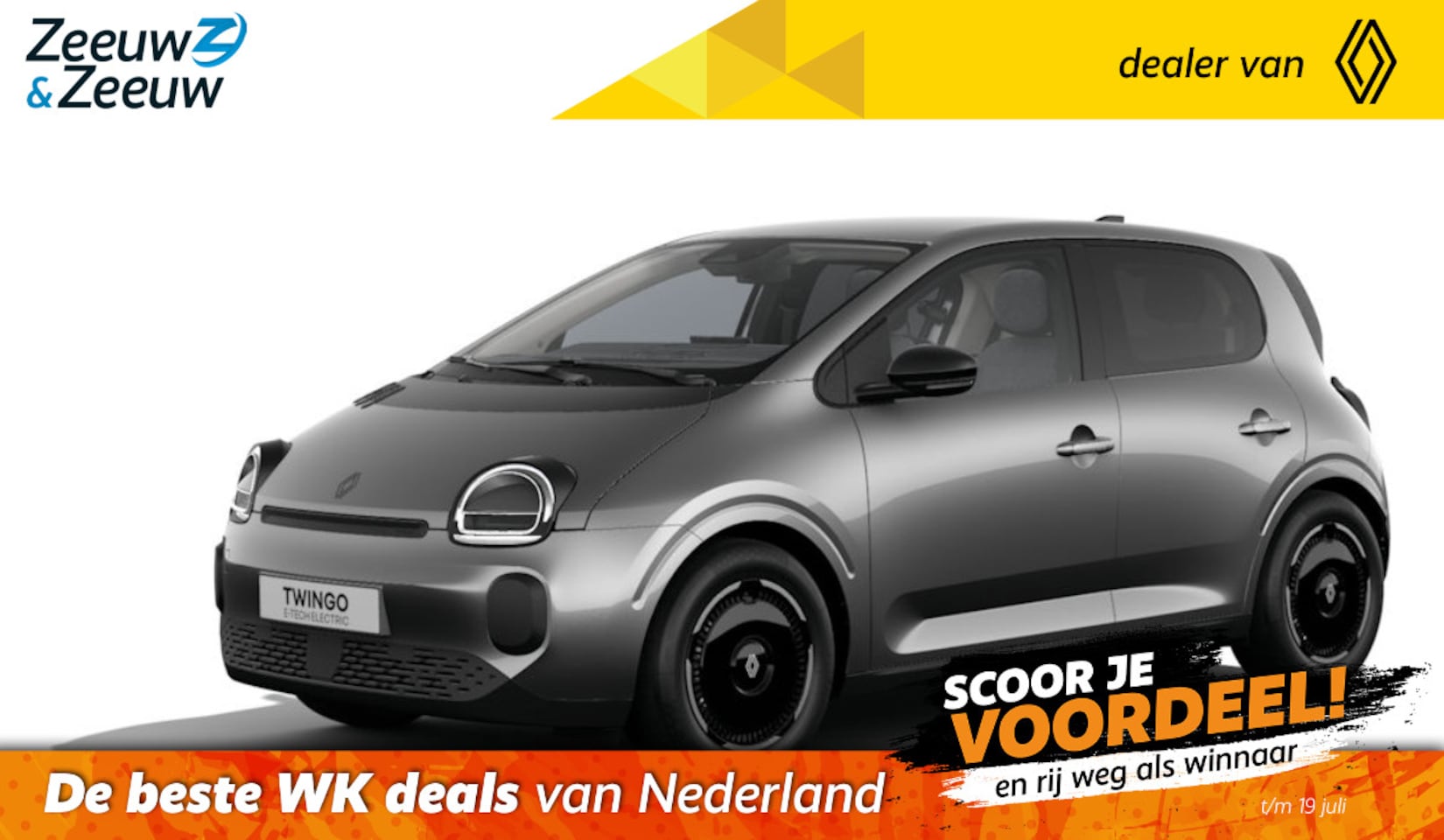 Renault Twingo - urban range evolution 27.5 kWh * NU IN DE SHOWROOM * 5 JAAR GARANTIE * - AutoWereld.nl
