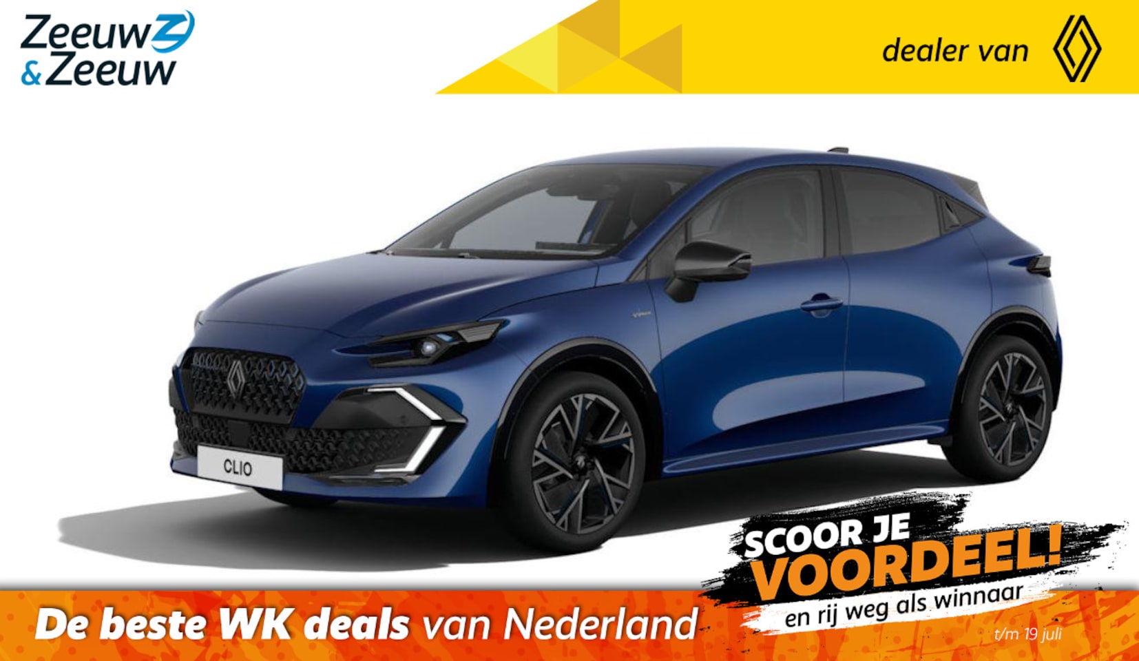 Renault Clio - Esprit Alpine * LMV * ACC * Blindspot warning * Verwarmbare voorstoelen * NU TE BESTELLEN - AutoWereld.nl