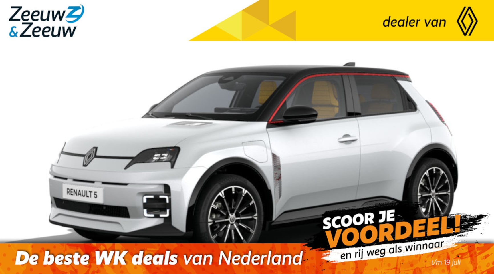 Renault 5 - comfort range iconic cinq 52 kWh Uit voorraad leverbaar op = op - AutoWereld.nl