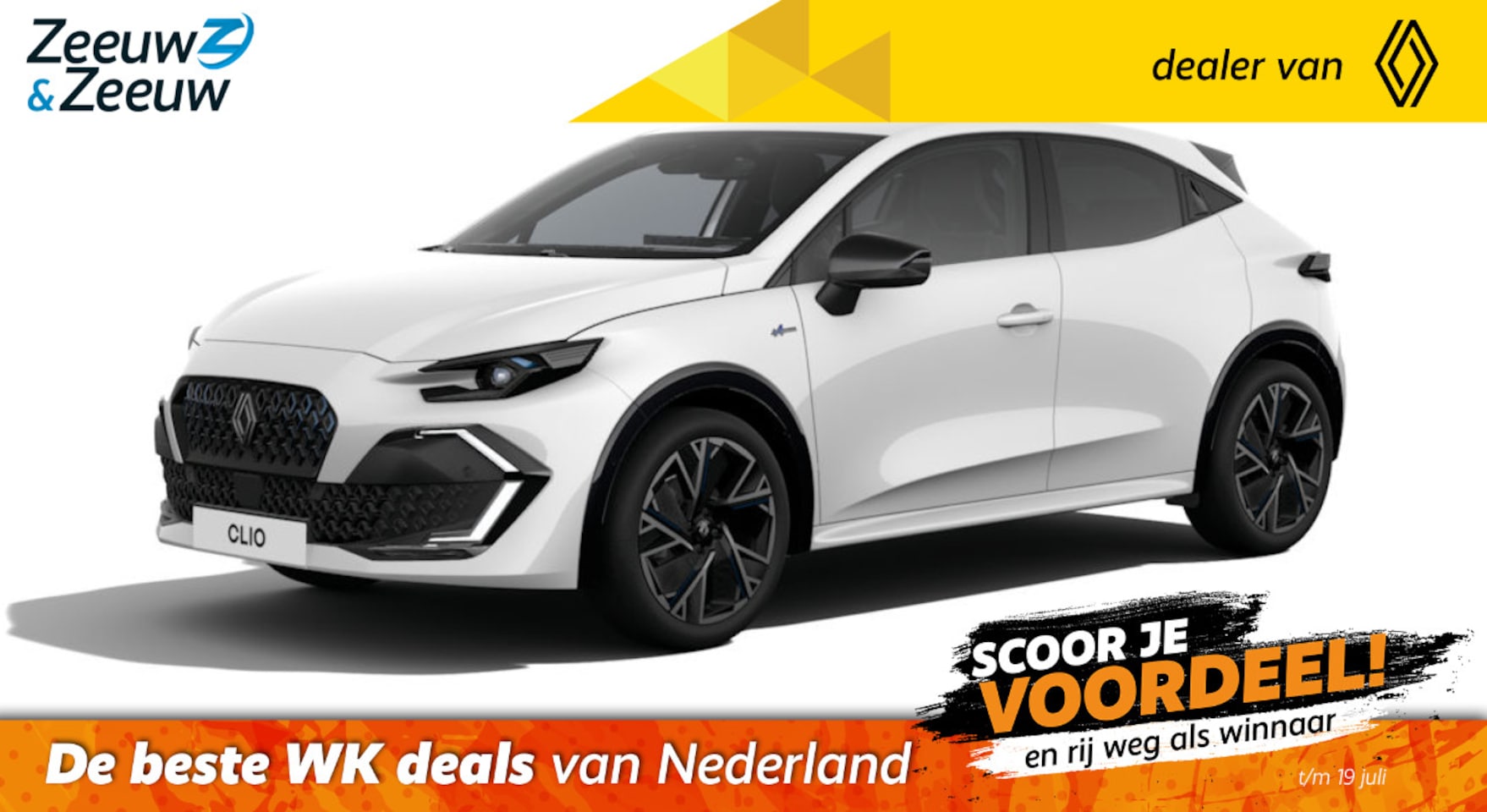 Renault Clio - Hybrid 160 esprit Alpine | Vanaf nu te bestellen! Ontvang nu € 1.000,- Early Bird korting - AutoWereld.nl