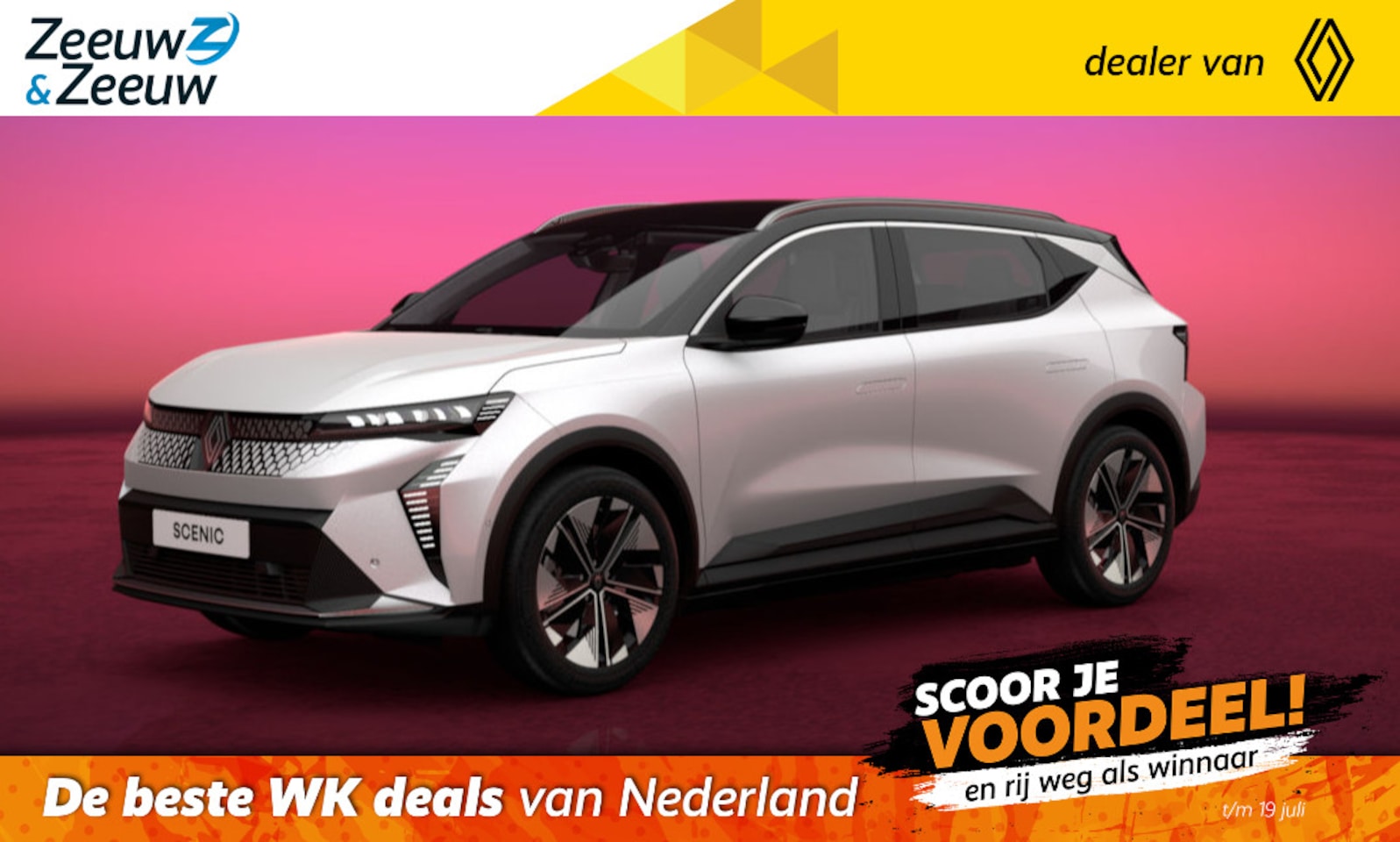 Renault Scenic E-Tech - EV60 comfort range techno Uit voorraad leverbaar op is op - AutoWereld.nl